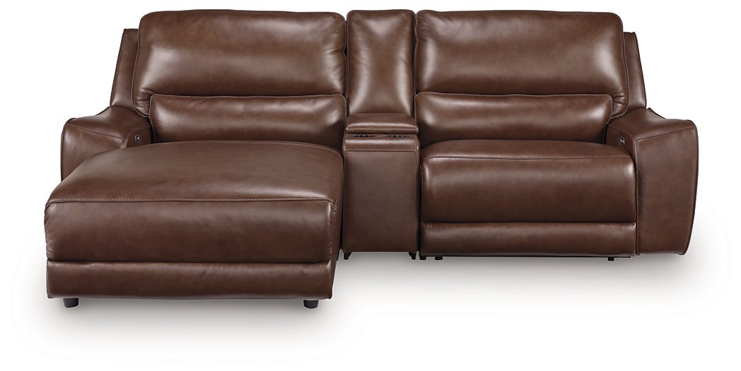DeepWakes Power Reclining Sectional with Chaise - Hello Home Furniture & Mattress (Longmont, CO)