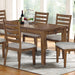 Rapidview 6 Pc Dining Table Set with Bench - Hello Home Furniture & Mattress (Longmont, CO)