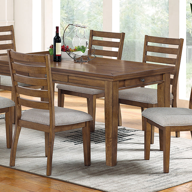 Rapidview 6 Pc Dining Table Set with Bench - Hello Home Furniture & Mattress (Longmont, CO)