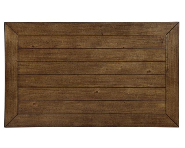 Rapidview 6 Pc Dining Table Set with Bench - Hello Home Furniture & Mattress (Longmont, CO)