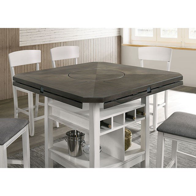 Stacie 7 PC Dining Table Set - Hello Home Furniture & Mattress (Longmont, CO)