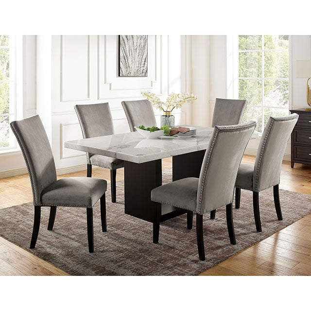 Kian 7 Pc Dining Table Set - Hello Home Furniture & Mattress (Longmont, CO)