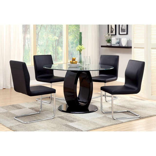 Lodia 5 Pc Dining Table Set - Hello Home Furniture & Mattress (Longmont, CO)