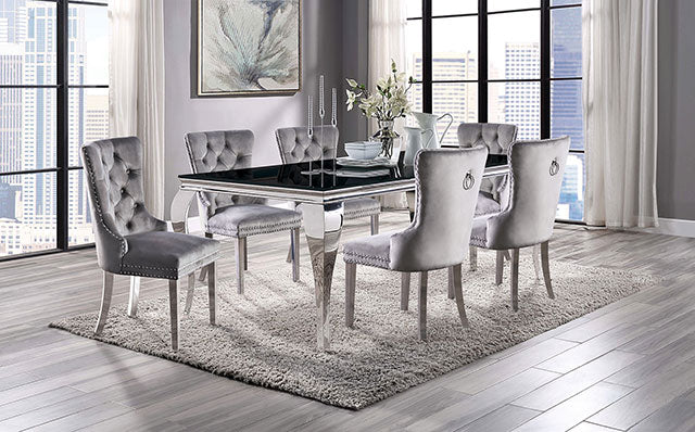 Neuveville 7 Pc Dining Table Set - Hello Home Furniture & Mattress (Longmont, CO)