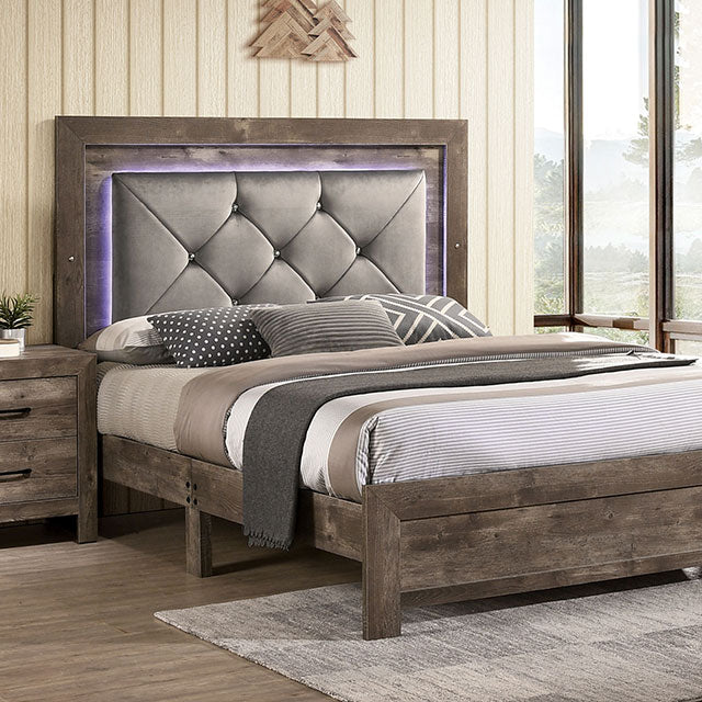 Larissa Cal.King & E.King Bed - Hello Home Furniture & Mattress (Longmont, CO)