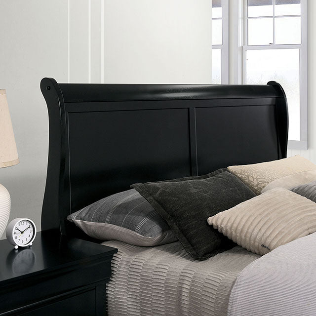 Louis Philippe Full, Twin, Full, & King Bed Black, Grey, Brown & White - Hello Home Furniture & Mattress (Longmont, CO)