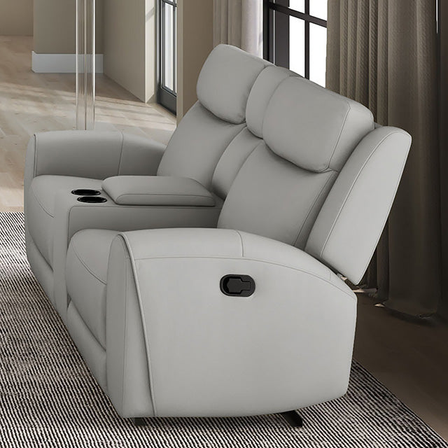 Jacobus Manual Recliner Loveseat w/ Console image