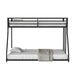 Rothwell Metal Bunk Bed Twin/ Full - Hello Home Furniture & Mattress (Longmont, CO)