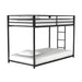 Rothwell Metal Bunk Bed Twin/ Full - Hello Home Furniture & Mattress (Longmont, CO)