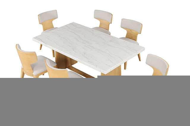 Caerwys 7 Pc Dining Table Set