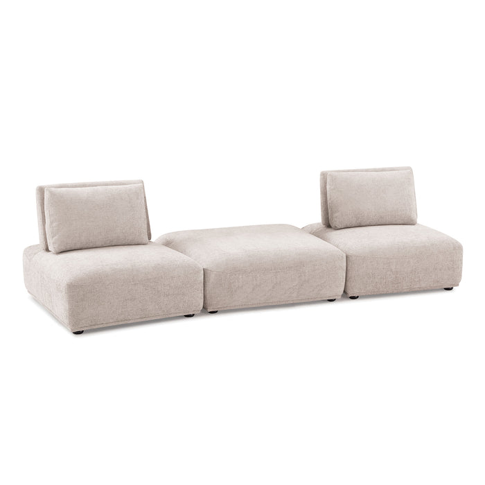 Stavanger 2-Seater w/ Square Ottoman