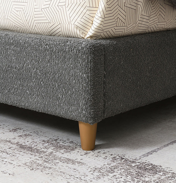 Stavern E.King, Full, & Queen Bed Grey & Black - Hello Home Furniture & Mattress (Longmont, CO)