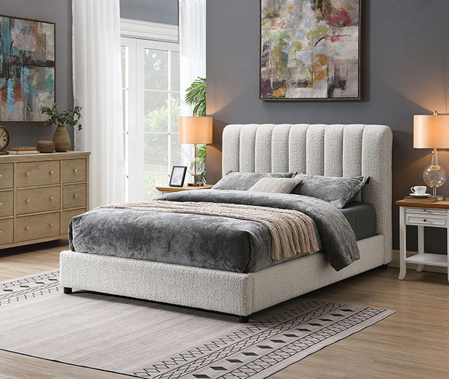 Traverso Bed Black & White - Hello Home Furniture & Mattress (Longmont, CO)