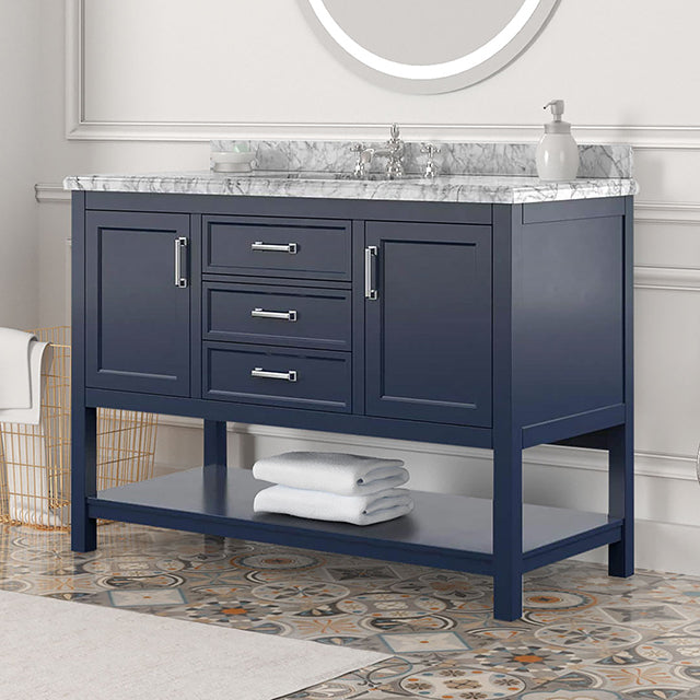 Reston Vanity with Top/ Sink - Hello Home Furniture & Mattress (Longmont, CO)
